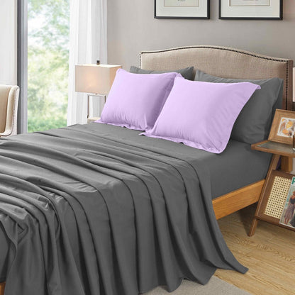 Comforter Set 7-Piece Bed in a Bag Queen King Full Soft Microfiber Down Alternative Comforter Fitted Sheet Flat Sheet Pillow Shams Pillowcases All Season Bedding Set 34 Colors