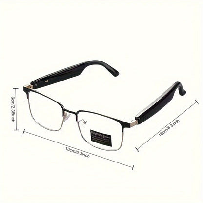 Photochromic Smart Audio Glasses – Auto-Tinting Sunglasses with Built-in Speaker & Mic, HD Voice Calls, Hi-Fi Music, Anti-Blue Light – for Sports, Driving & Daily Wear