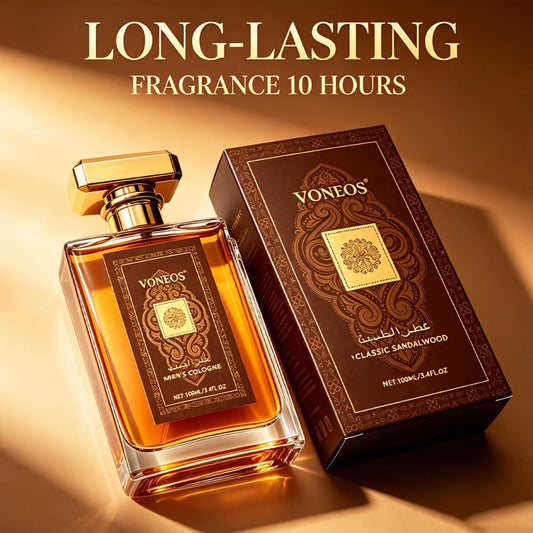 Arabic Cologne for Men Dubai Sudan 3.4 Oz Oriental Oud Fragrance Spray Long Lasting Luxury Gold Bottle Sandalwood Amber Musk Gift for Him 1 2 3 Pcs