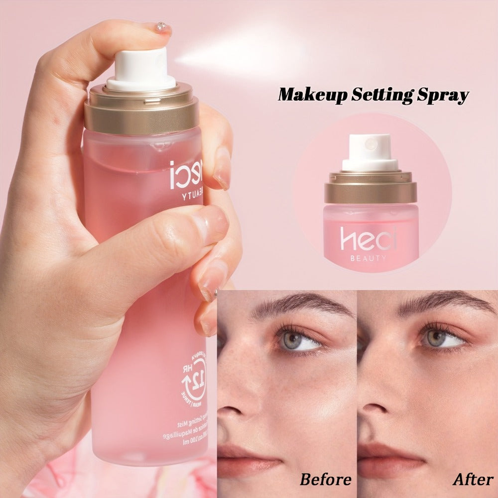 Three-in-One Makeup Setting Spray for Priming, Hydrating and Setting an Everyday Makeup Look
