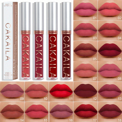 18-Piece Matte Lipstick Set for Women — Long-Wearing Smudge-Proof Moisturizing Liquid Formula, Smooth Creamy Velvety Finish, All-Day Comfortable Wear, Multi-Shade Lip Color Collection Gift