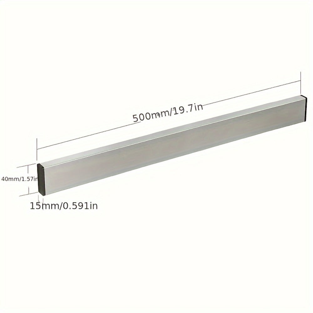 Magnetic Knife Holder Wall Mounted – Stainless Steel Punch-Free Knife Strip Rack for Kitchen, Holds Chef Knife Santoku Bread Knife, No-Drill Knife Bar for Home Restaurant Kitchen Organization