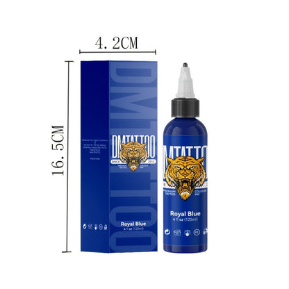 Tattoo Ink DMTATTOO Advanced 4.06oz 120ml Single-Bottle Options in Seven Solid Colors with Item-Specific Color, Capacity and Bottle Choices