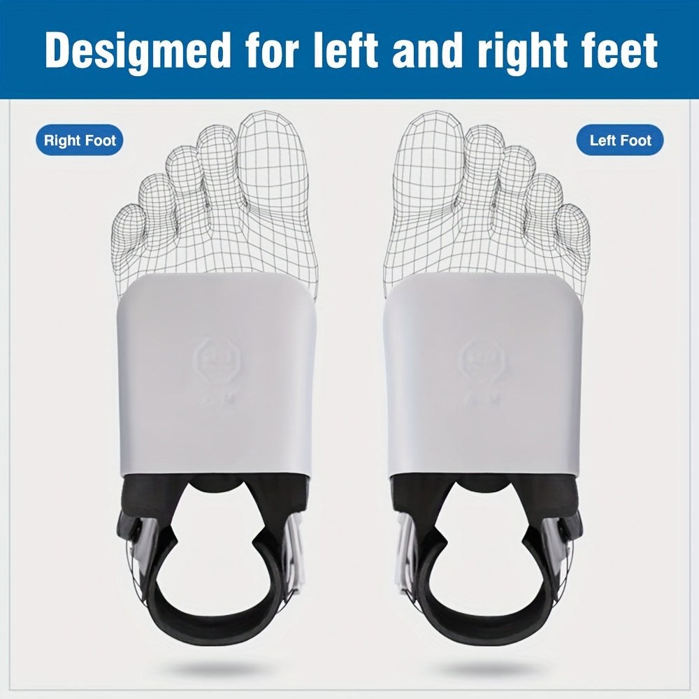 Adjustable Dial Foot Drop Ankle Brace with Air Cushion, Left or Right Foot in Sizes S–XXL Pictured
