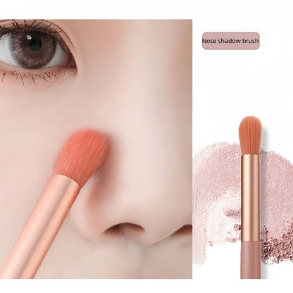Makeup Brush Set, 16pcs Complete Face Brush Kit Blush Powder Eyeshadow Contour Brow & Lip Brushes