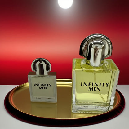 Eau de Parfum for Men 30ml in Mint-Green & Gold Travel Bottle with Woody Source Family for Daily Wear