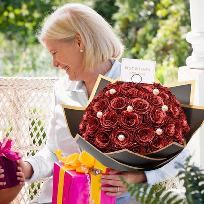 Artificial Flash Rose Bouquet 24/36 Pcs – Simulation Shiny Fake Roses for Wedding, Engagement, Anniversary & Holiday Decorations, Multiple Colors