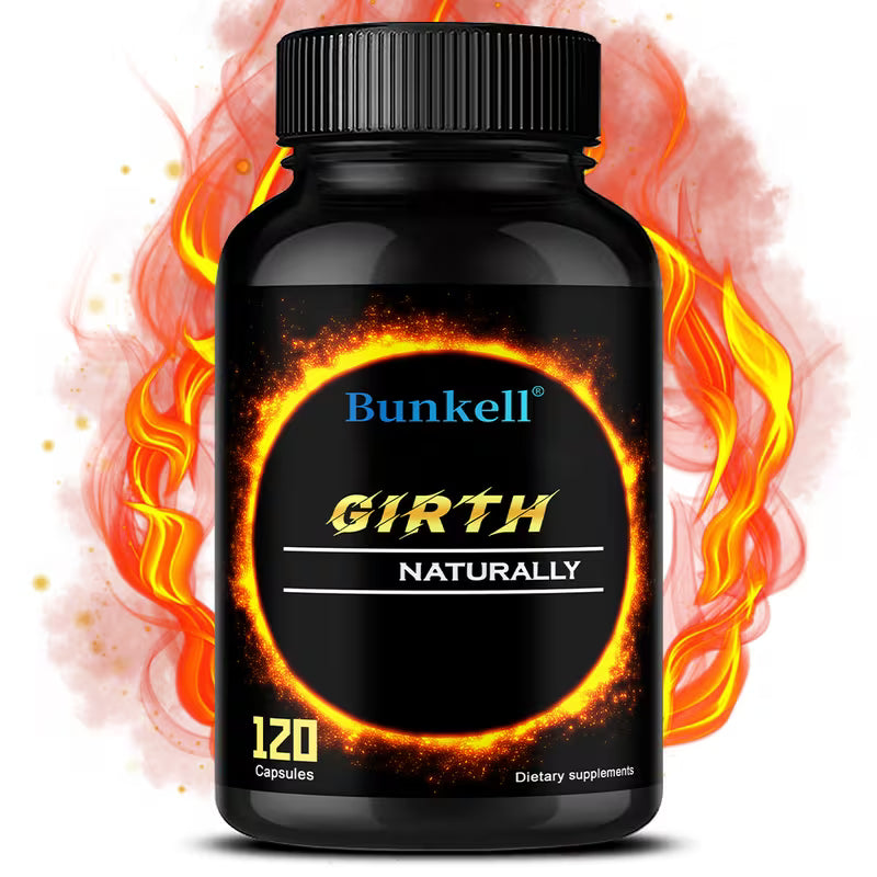 Bunkell Capsule Supplement, 120-Count Bottle with Two-Capsule Serving and 60-Serving Label