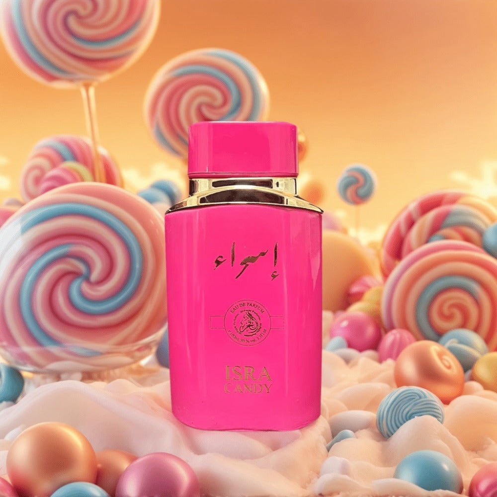Women's Perfume Sweet Candy Eau de Parfum 3.4 oz with Fruity Floral Aroma in a Pink Bottle