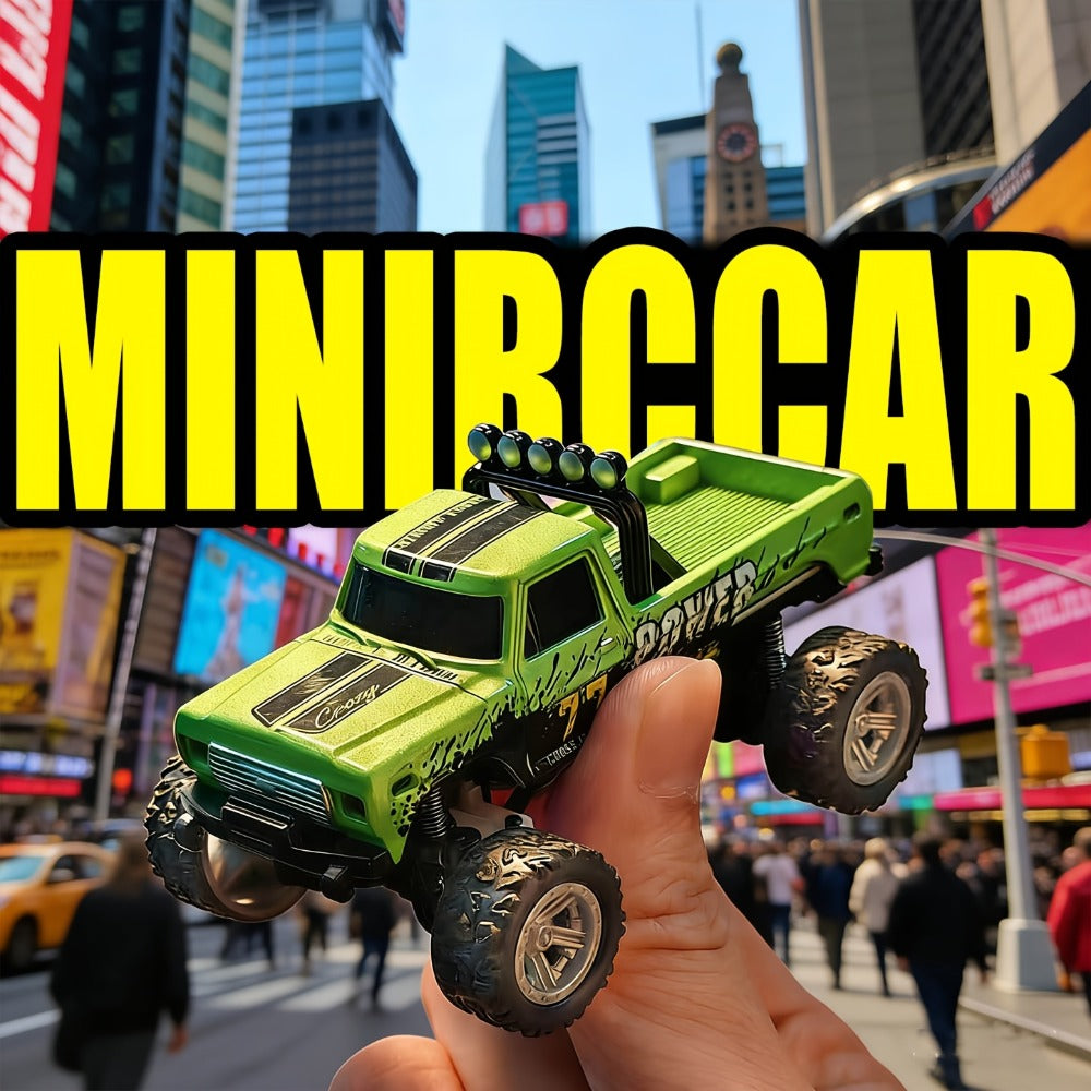 Mini Remote Control Pickup Truck with Detachable Trailer, Five Color Options and Spring Suspension