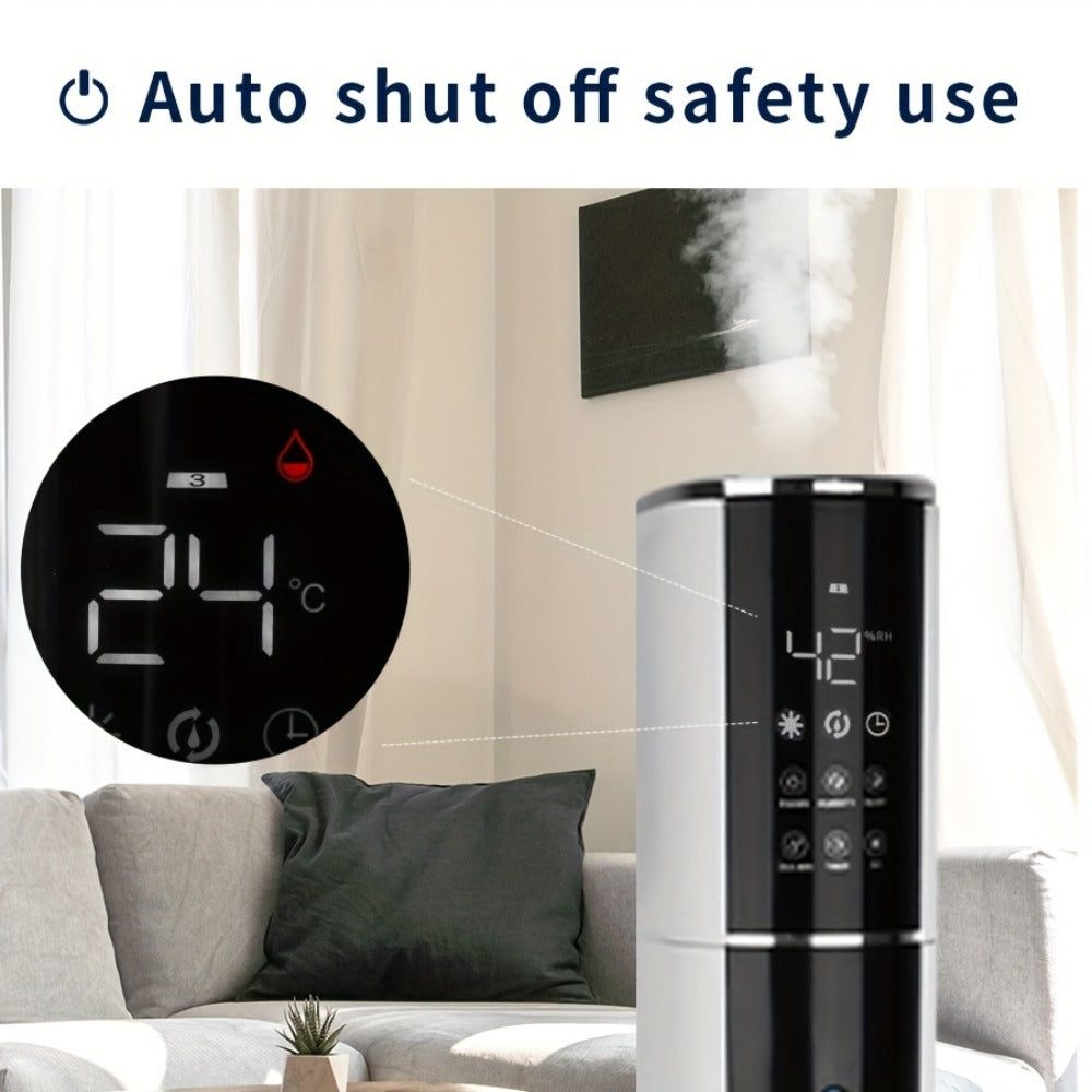 Humidifier 9L Top-Fill Cool Mist Tower with Smart Humidity Control, Sleep Mode and 600-Square-Foot Listing