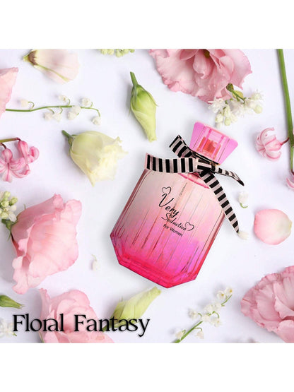 Perfume for Women Very Seductive in Pink Spray with Floral-Woody Profile and 3.4 fl oz Format