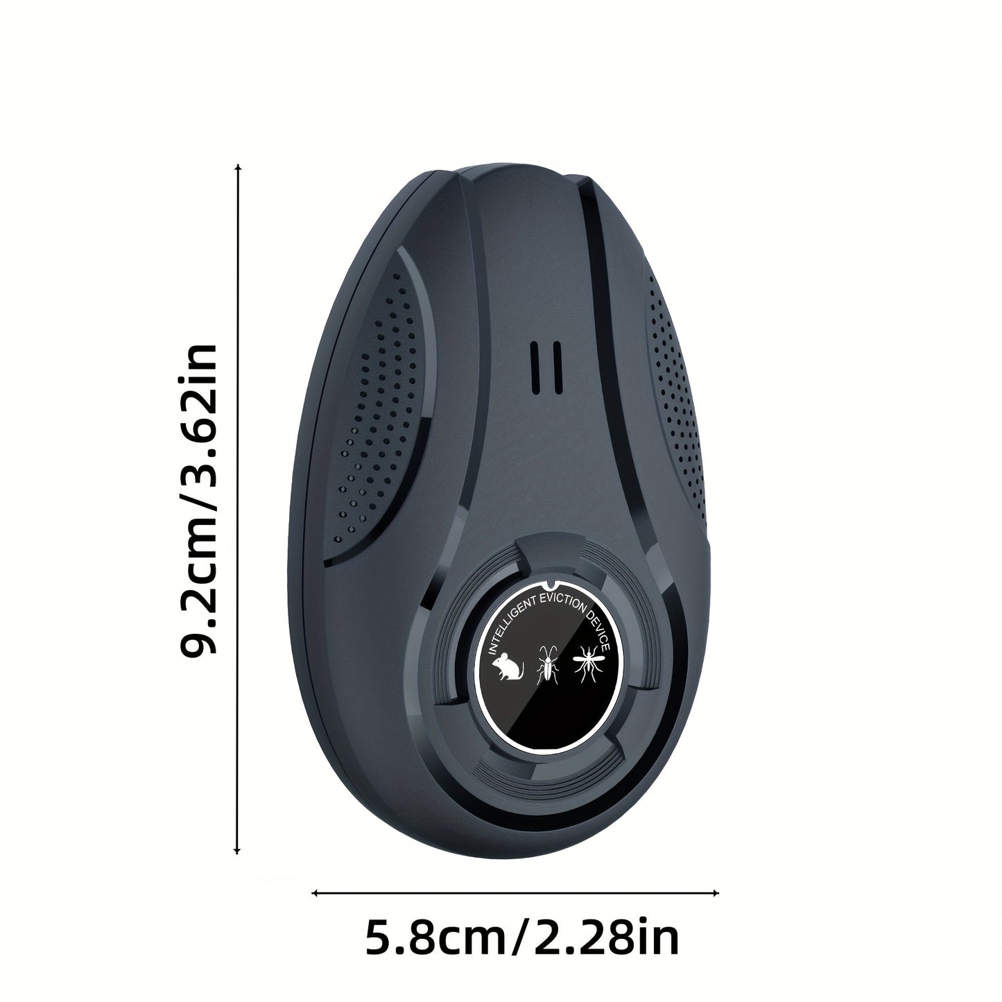 Electronic Pest Repeller – Soundwave Variable Frequency Insect Repellent for Home, Shop & Warehouse, Repels Mosquitoes, Rodents & Cockroaches, Multi-Pack