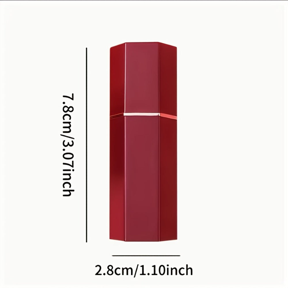 Berry Lipstick Set 6pcs Squalane Moisturizing Cream Formula — Smooth Buildable Color Rose to Deep Plum, Easy-Apply for All Skin Tones, Holiday Halloween Christmas Makeup Gift for Women