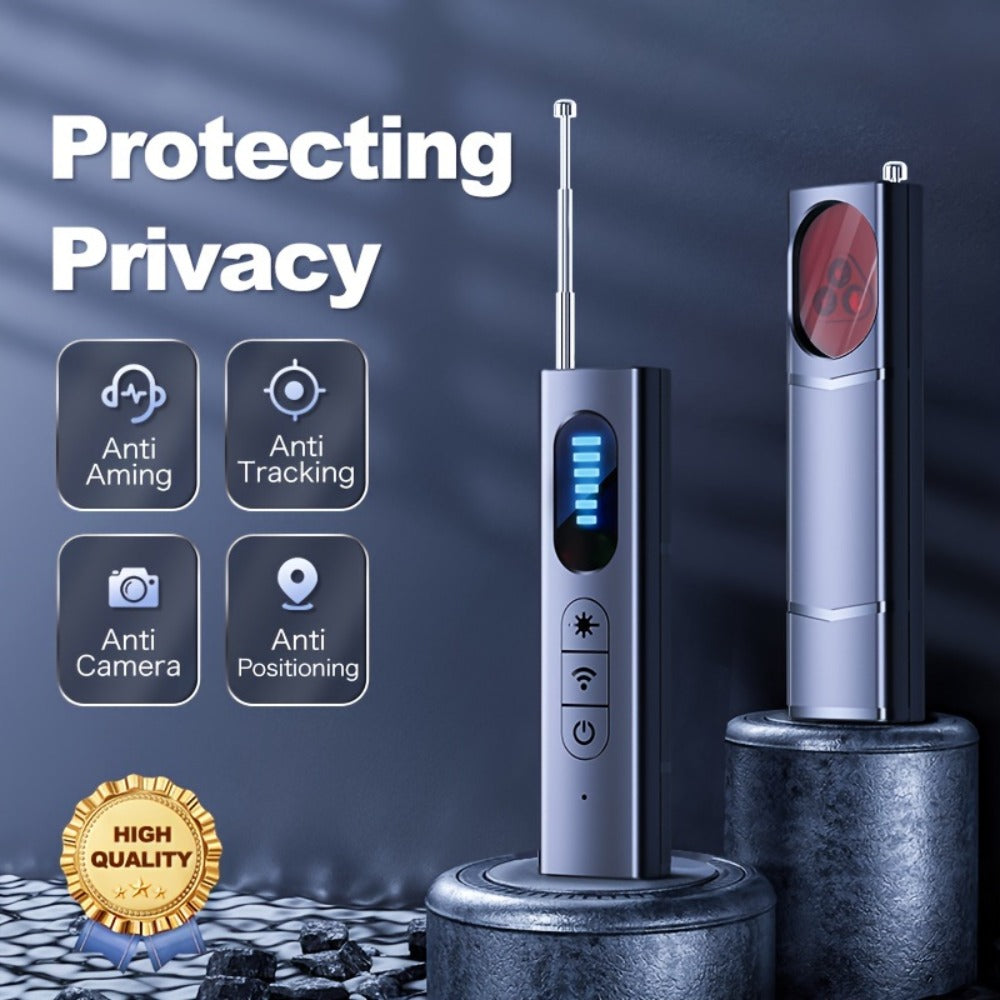 Hidden Camera Detector & Anti-Spy Bug Detector for an Everyday Personal Care Routine, with the Listed Configuration
