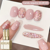 Photo Frame Bottle 2pcs (Candy Glitter03+109)