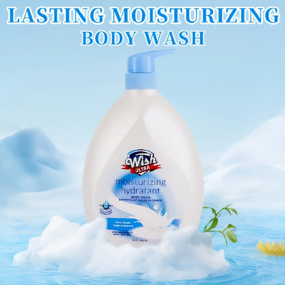 Pump-Bottle Body Wash with Vitamin E Label, Five Scent Options and Single or Two-Piece Packs