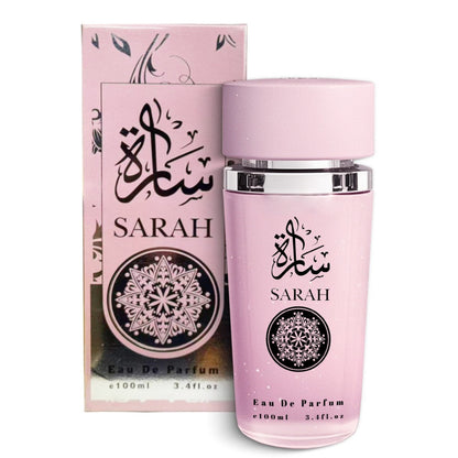 Women's Perfume SARAH Eau de Parfum 3.4 oz with Floral Amber, Vanilla, Jasmine and Citrus Notes