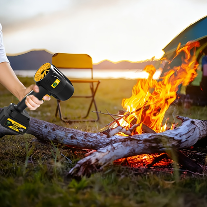 Cordless 3-in-1 Pole Saw, Mini Chainsaw and Blower Set in Yellow, Red-Black or Black Packages