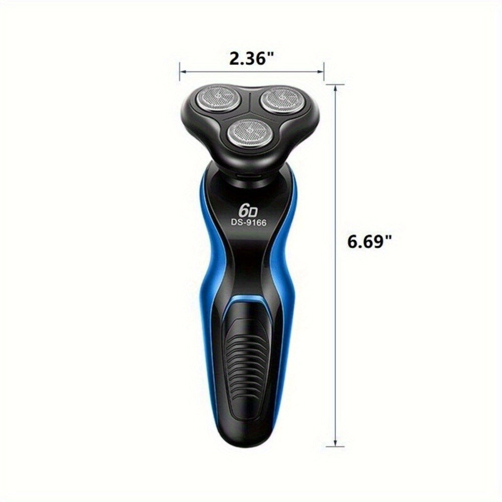 Electric Shaver for Men 4-in-1 – USB Rechargeable Electric Razor & Beard Trimmer Kit for Wet & Dry Shaving, Portable Grooming Set, Perfect Father's Day Gift for Dad, Husband & Male Friends