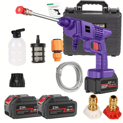 Cordless Pressure Washer Battery Powered, Car Yard Driveway Garden for Garden, Patio and Yard Use