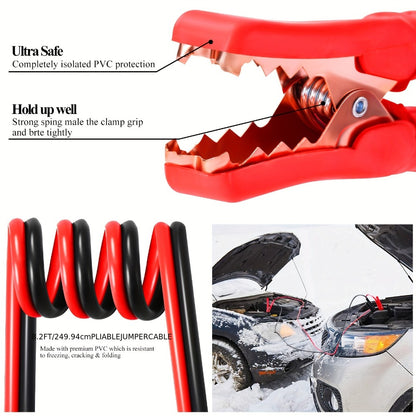 Car Roadside Emergency Kit with Jumper Cables, Towing Rope & Multifunctional Shovel – Complete Vehicle Safety Kit for Cars, Trucks & SUVs, Essential Road Trip & Winter Car Gift
