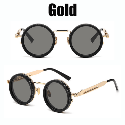 Sunglasses for Men - Steampunk Rotating Lens Glasses - Adjustable ND Mechanical Style Frame for - product detail view 22