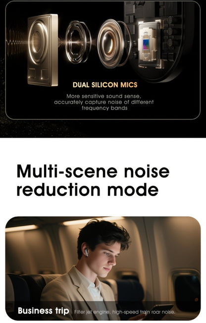 Acer Mini In-Ear Wireless Earbuds Bass Stereo Touch Control, Noise Cancelling Microphone Bluetooth 5.4, Portable Lightweight Long Battery Life, Compatible with Phone Laptop Tablet Mobile, for Exercise
