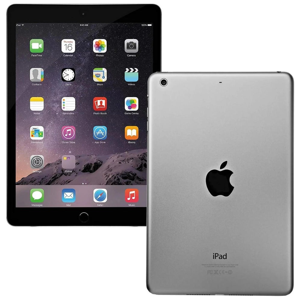 Refurbished iPad Air 1st Generation 16GB Wi-Fi Space Gray, 9.7" Retina Display Apple A7 Chip 8600mAh Battery, Fully Tested Very Good Condition Power Adapter Included – Apple iPad Air Refurbished