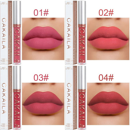 18-Piece Matte Lipstick Set for Women — Long-Wearing Smudge-Proof Moisturizing Liquid Formula, Smooth Creamy Velvety Finish, All-Day Comfortable Wear, Multi-Shade Lip Color Collection Gift