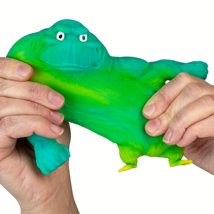 Stretchy Gorilla Fidget Toy Squeeze Monkey, Sensory Stress Squishy Monkey with PVA Sponge Fill