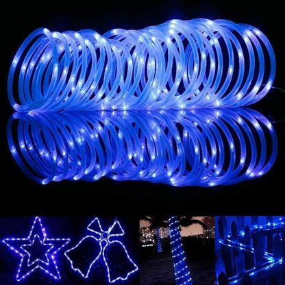 String Lights, Solar Flexible Fairy Lights with 50, 200 or 300 LEDs, Three Lengths and Four Color Options