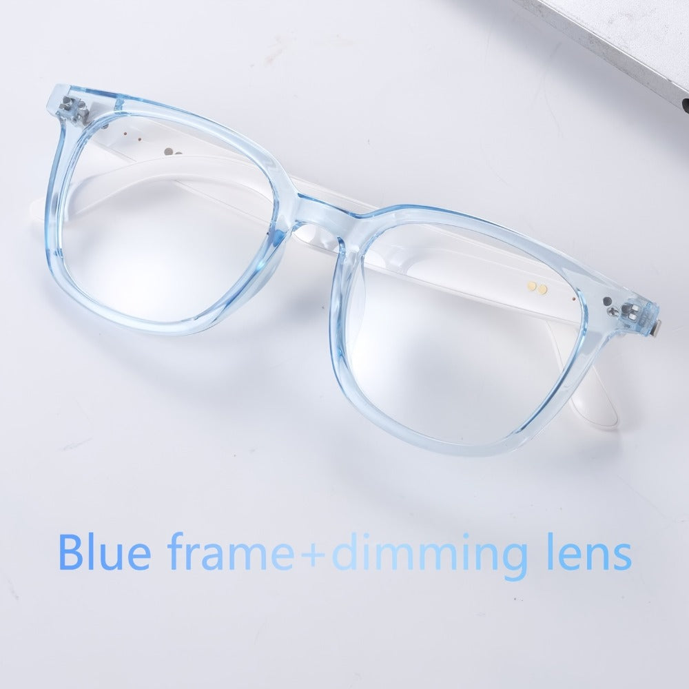 Photochromic Smart Audio Glasses – Auto-Tinting Sunglasses with Built-in Speaker & Mic, HD Voice Calls, Hi-Fi Music, Anti-Blue Light – for Sports, Driving & Daily Wear