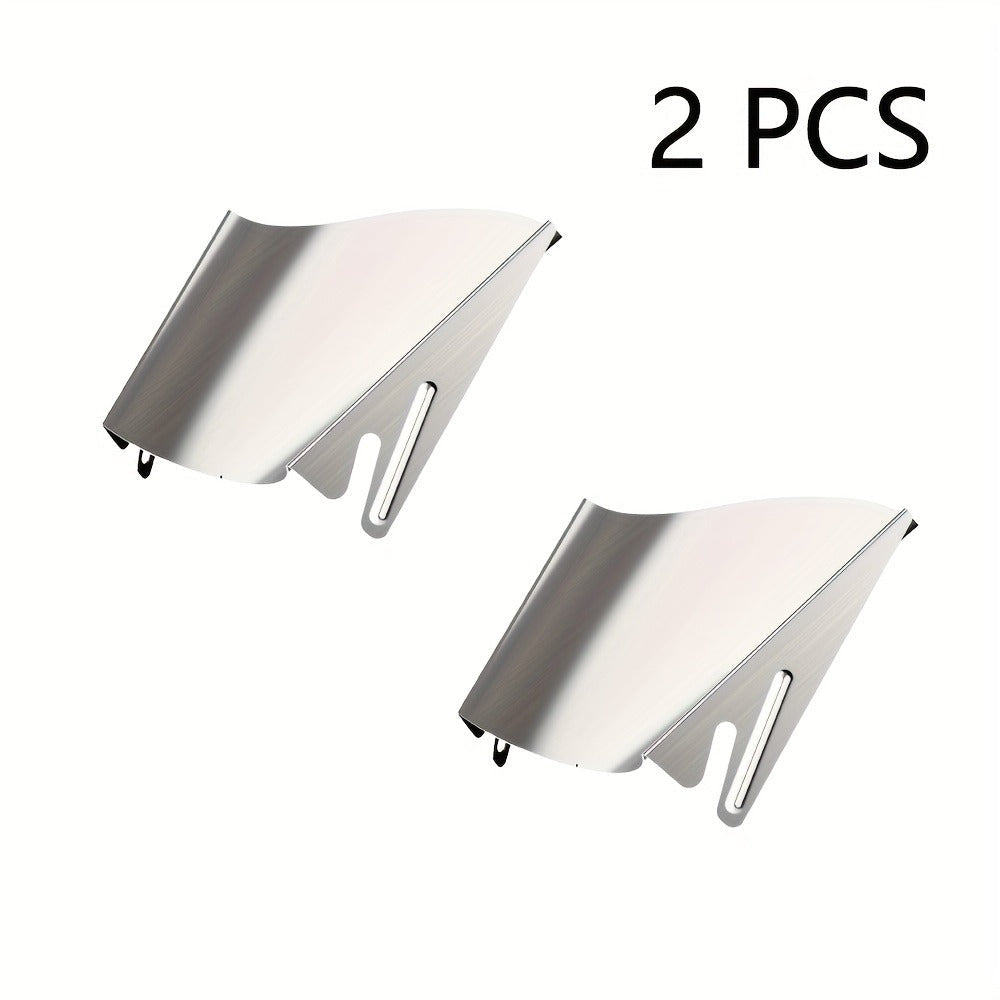 Stainless-Steel-Style Stand Mixer Pouring Chute in One- or Two-Piece Checkout Configurations
