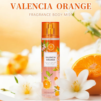 Floral and Fruit Body Mist Spray, 8 fl oz / 236ml in Fourteen Exact Scent Options for External Body Use
