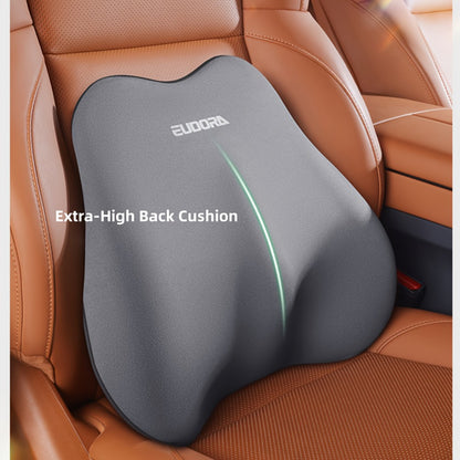 Memory Foam Car Seat Cushion & Back Cushion Set – Ergonomic Lumbar & Hip Support, Non-Slip, Machine Washable, Fits Sedans SUVs Trucks, 3 Colors