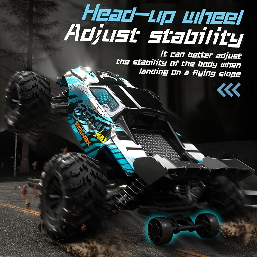 1:18 Scale RC Off-Road Car 35+ KM/H 4WD, 2.4GHz High Speed Remote Control Truck, Hobby Grade RC Racing Crawler for Kids & Adults