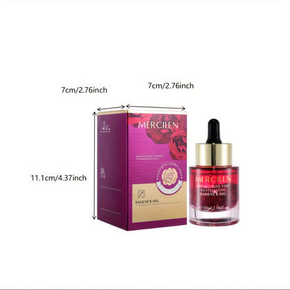 Rose Essential Oil Face and Body Moisturizer with Squalane and Avocado Oil in One Checkout Option