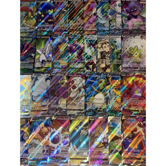 Pokemon Card Lot 100 Cards – TWO Ultra Rares Guaranteed, Authentic Pokemon TCG Bulk Collection with Holos & Rares, Collector Gift for Kids & Pokemon Fans