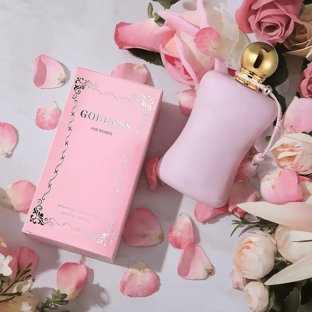 Perfume for Women 75ml EDP with Turkish Rose, Lychee and Soft Musk in an Elegant Pink Spray Bottle