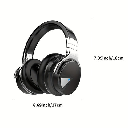 MIGHTY ROCK Over-Ear Headphones with ANC Label, Bluetooth 5.2, 45mm Drivers and Seven Color Options