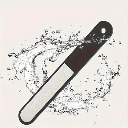 Angled Nail Clipper Set, Four Black-Handle Clipper Tools with Curved Jaws, File and Round Accessory