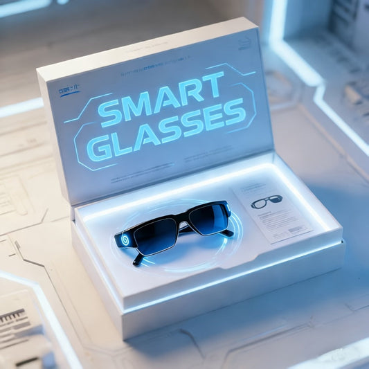 Smart Glasses Photochromic Eyewear with Translation, Bluetooth Audio, Video Recording and Standard or Advanced Styles