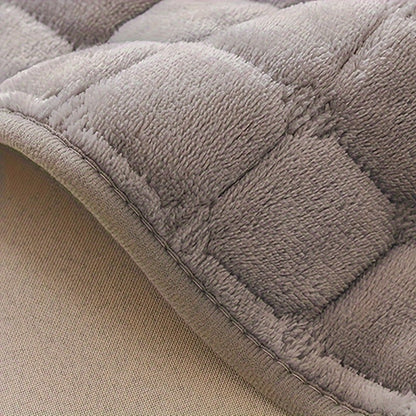 Sofa Cover Quilted-Texture Two-Piece Set with 35.4 x 82.7 and 35.4 x 62.9-Inch Panels in Five Colors