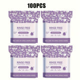100pcs (Purple)