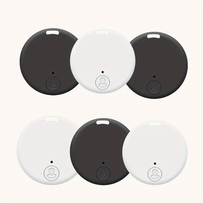 Bluetooth Key Finder Anti-Loss Tracker 6-Pack – Smart Wireless Locator for Car Wallet Bag Luggage Pets Kids – White / Mixed Colors / Black & White Combo