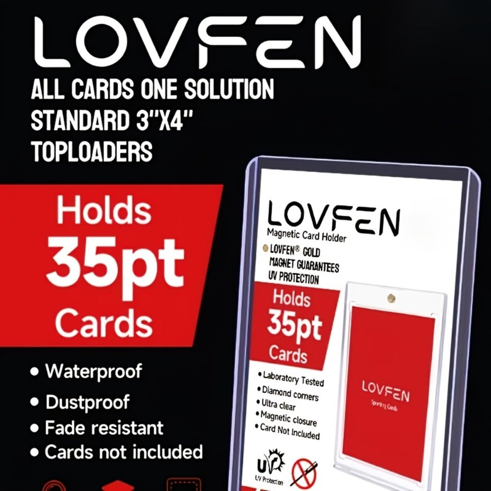 35pt Top Loader and Soft Card Sleeve Sets in 100, 500, 1000 or 2000 Matching Pair Quantities