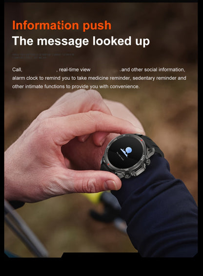 GPS NFC Smartwatch for Men – AI Voice Calling, 360×360 HD Screen, Built-in Compass, Motion Trajectory, Heart Rate Sleep Fitness Tracker – Outdoor Sports Watch Black Silver Steel