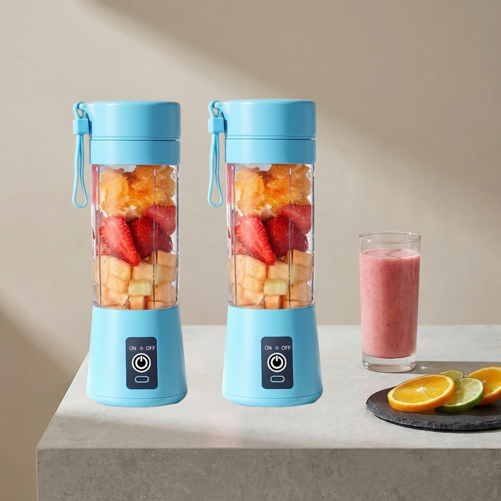 Portable Blender Rechargeable – Mini Personal Juicer for Smoothies, Milkshakes & Juice, USB Charging, Compact & Lightweight for Travel, Outdoor, Camping & Gym, Multiple Capacities & Colors