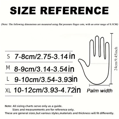 Black Nitrile Disposable Gloves in 51-Piece Size-Specific Packs with Powder-Free and Latex-Free Labels